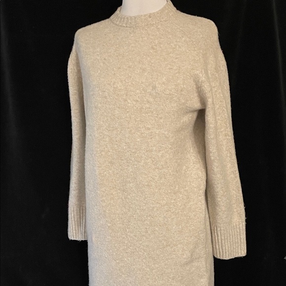 Dalia Dresses & Skirts - Women’s DALIA Sz XS/ECH/TP Cream Knit Sweater Dress Very Soft
